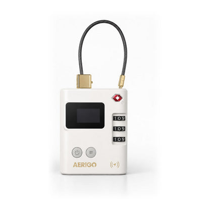Aerigo Wander Lock – TSA-Approved Smart Luggage Lock with Find My & Built-In Scale