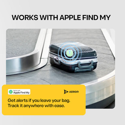 Aerigo Wander Lock – TSA-Approved Smart Luggage Lock with Find My & Built-In Scale